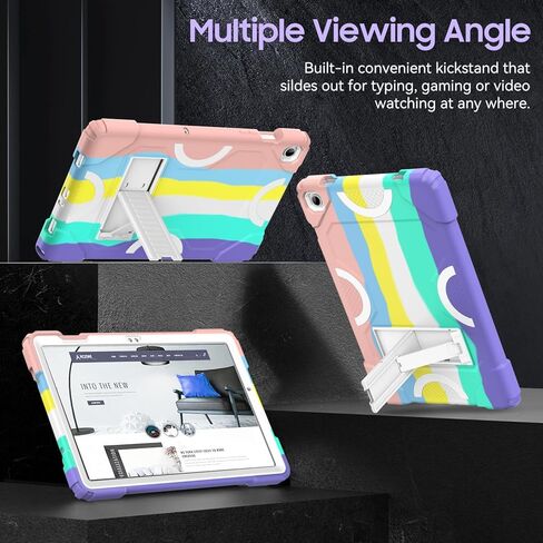 Case for Samsung Galaxy Tab A9+ 11 Inch 2023 Model (X210/X216/X218), Heavy Duty Shockproof Rugged Protective Case for Galaxy Tab A9 Plus Tablet (Black+Blue) in Kuwait