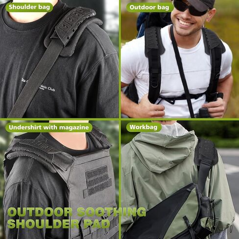NewBEP Tactical Vest Shoulder Strap - Soft Mesh Shoulder Strap Pads, Backpack Strap Cushion Pads for Bag Strap Comfort in Saudi Arabia
