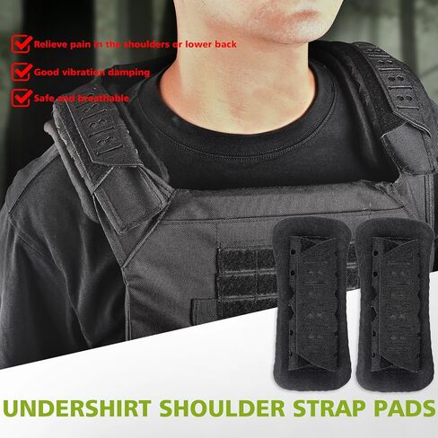 NewBEP Tactical Vest Shoulder Strap - Soft Mesh Shoulder Strap Pads, Backpack Strap Cushion Pads for Bag Strap Comfort in Saudi Arabia