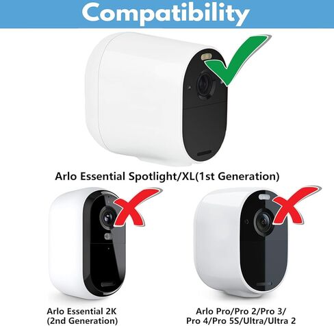 3 عبوات محول طاقة بطول 25 قدم/7.5 متر لأضواء Arlo الأساسية، كابل طاقة خارجي مقاوم للطقس يشحن باستمرار كاميرا Arlo الأساسية الخاصة بك - أبيض in Kuwait