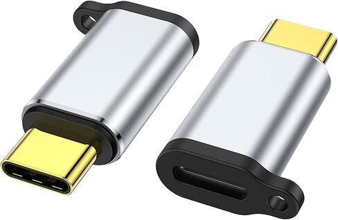 USB C to Lightning Adapter, Lightning Female to USB C Male Adapter, PD Fast Charging and Data Transfer, Suitable for iPhone 15/15 Plus/15 Pro/15 Pro Max, iPad Air, Other Type C Devices, 2pack，Black in Kuwait