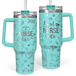 SANDJEST Funny Birthday Gifts for Men - It's Weird Being The Same Age As Old People Tumbler with Handle 40oz Gag Gift Ideas for Grandpa Dad Father Husband Him - 50th 60th 70th 80th Birthday