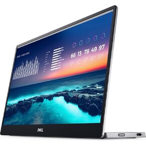 Dell C1422H 14" Full HD LCD Monitor - 16:9 - Silver
