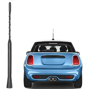 Anina 9 Inch for 1985-2022 BWM Mini Cooper Z3 Z4 for VW Golf Passat Rabbit AM FM Roof Mount Vehicle, M4 M5 M6 Threaded Adapter