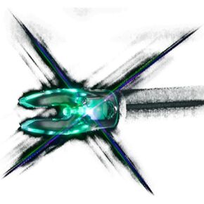 Nockturnal Fit Universal Size Green Lighted Arrow Archery Nocks, 3 Pack