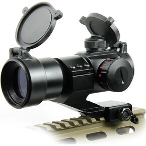 Tactical Scope Reflex Stinger 4 MOA Red - Green Dot Sight with Picatinny Mount Compatible Mloks/Keymods Durable