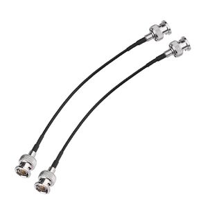 Superbat 3G SDI Cable 75 Ohm BNC Male to Male Black RG179 SDI Video Cable 6inch for Professional Camcorders SDI Video Splitter SDI Monitor Switcher,Supports HD-SDI/3G-SDI/4K/8K(2-Pack)