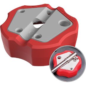 Real Avid Smart Bench Block - Premium Universal Armorers Block Made with Non-Marring Materials, Non-Slip Bench Block For Glock, 1911 & Other Guns, Magnetic Block Captures & Holds Small Pins Securely