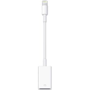Lightning to USB Camera Adapter, Supports JPEG, RAW, SD, HD Video, Compatible with iPhone 14/13/12/11/X/8/7/6/5/SE, iPad Air/Mini/Pro, No App Required