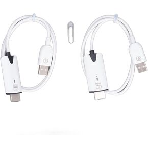 Transmitter and Receiver, 1080P 98.4FT Extender 30M Range, for Streaming Video Audio from Laptop Smartphone to HDTV and Projector