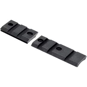 Burris Xtreme Secure Reliable Durable Lightweight Compact Solid Steel Slots Tactical 2-Piece Mount Base with Mil-Spec Cross