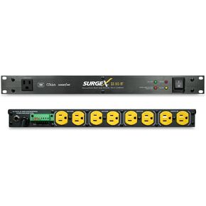 SurgeX SX-1115-RT Rack Mount Surge Eliminator - Surge Protector/Power Conditioner for Audio, Video, Security & IT - 120 Volt/15 Amp, 1U