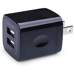 AILKIN USB MultiPort Charging Block, Wall Plug Station, Home Travel Charger Cube, Wall Charger Brick, Rapid Charger Adapter, Fast Android Charger Replacement for iPad/iPhone/iPod/Samsung/More