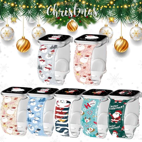 عيد الميلاد الخريف عيد الهالوين حزام ساعة لساعة أبل، سيليكون عطلة مرحبا الخريف المطبوعة حزام استبدال لiWatch 1 2 3 4 5 6 7 8 الترا 38 مم 40 مم 41 مم 42 مم 44 مم 45 مم 49 مم، هدية عيد الشكر للنساء والرجال in Kuwait