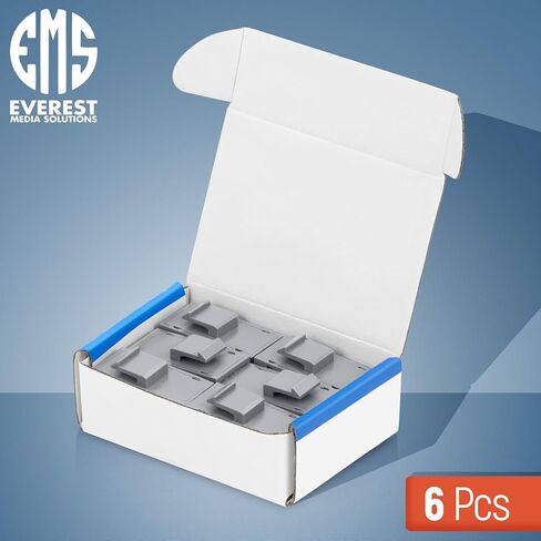 مقرنة حجر الزاوية Everest RJ45 CAT6 باللون الأبيض (24 حزمة) - مقرنة RJ45، مقرنة إيثرنت، مقرنة Cat6، مقرنة إيثرنت كيستون، مقرنة Cat 6، مقابس Cat6 Keystone، مقبس Cat 6 Keystone، مقرنة RJ45 Keystone in Saudi Arabia