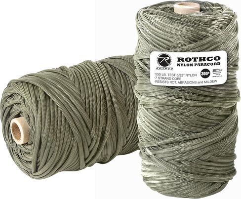 Rothco Nylon Paracord (OD, 550-Pound/300-Feet) in Saudi Arabia