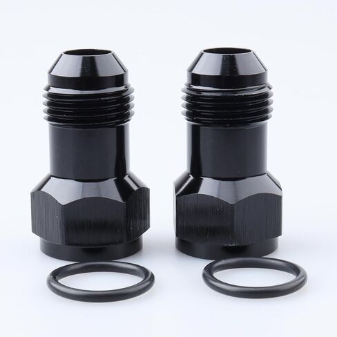AN Extension -6 AN, Female to Male AN6 Adapter Aluminum Black in Kuwait