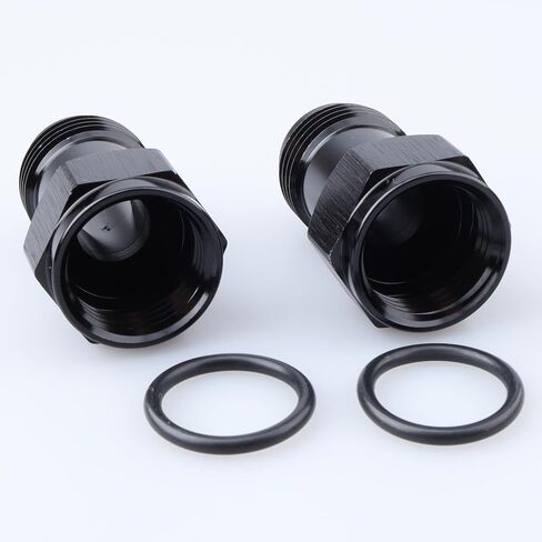 AN Extension -6 AN, Female to Male AN6 Adapter Aluminum Black in Kuwait
