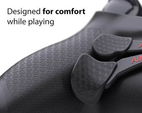 وحدات تحكم AimControllers متوافقة مع وحدة تحكم PS5 والكمبيوتر الشخصي | وحدة تحكم ألعاب لاسلكية مخصصة مع 4 مجاذيف V3 خلفية قابلة لإعادة التعيين | اكسسوارات العاب الكترونيات | أهيغاو in Kuwait