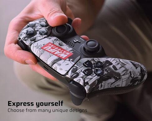 وحدات تحكم AimControllers متوافقة مع وحدة تحكم PS5 والكمبيوتر الشخصي | وحدة تحكم ألعاب لاسلكية مخصصة مع 4 مجاذيف V3 خلفية قابلة لإعادة التعيين | اكسسوارات العاب الكترونيات | أهيغاو in Kuwait