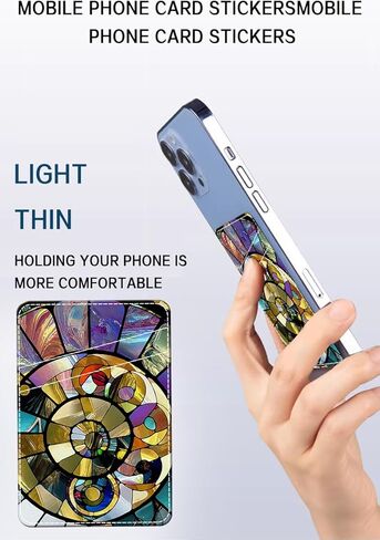 Phone Card Holder, Cute Leather Phone Wallet Stick On, Dual Pocket Credit Card Sticky Wallet, Compatible with Most of Cell Phone Cute Pink Bow in Kuwait