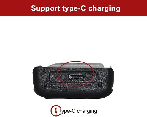 Wouxun Battery Replacement 7.4V 3200mAh for Wouxun KG-UV9D KG-UV9Dplus KG-UV9D Mate Two Way Radio with Type C Charger Cable in Saudi Arabia