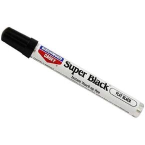 Birchwood Casey Long-Lasting Fast-Drying Super Black Touch-Up Pen for Deep Scratches and Worn Areas, GLOSS BLACK, 0.33 OUNCE