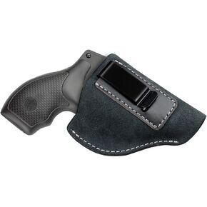 حافظة Kosibate IWB الجلدية، تناسب معظم المسدسات ذات الإطار J - Ruger SP101 LCR/Smith and Wesson Bodyguard/Taurus 50 85 / Charter Arms ومعظم .38 حافظات من النوع الخاص ... ...