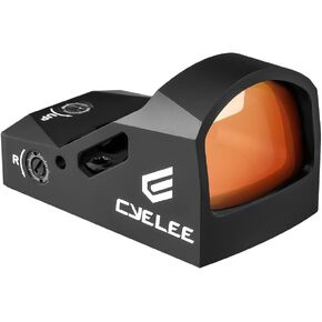 Cyelee CT2 Micro Shake Awake Red Dot Sights ( for RMR Cut Pistol ) 3 MOA Reticle, Black