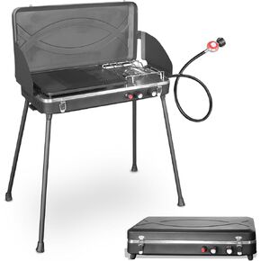 Thunderbay 2-Burner Camping Stove Propane Camp Grill Outdoor Backyard Camping Picnics Grilling Stove