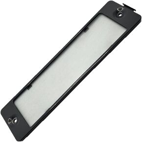 PartsBroz W10240330 Light Housing Lens Cover - Compatible With Whirlpool Maytag KitchenAid Amana Microwave Oven - Replaces AP4372897 W10210873 1482659 PS2349147 Ultra Durable Replacement