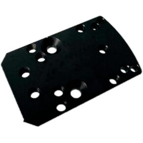 ADE Universal Converter Red Dot Mounting Plate for converting Any Optic Cut/Plate with RMR/SRO Footprint to Accept red dot Footprint Such as ADE RD3,Vortex Venom/Viper,Burris Fastfire,Shield red dot