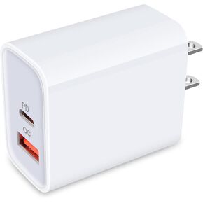 Pixel 9 8 Pro Charger Fast Charging Block for Google Pixel 9 Pro XL 8a 8 Pro 7a 7 6 Pro 6a 6 5a 5 4a 4XL 3a 3 2,20W USB C Fast Wall Charger Box PD Power Adapter for iPhone 16 15 14 13,Samsung S24 S23