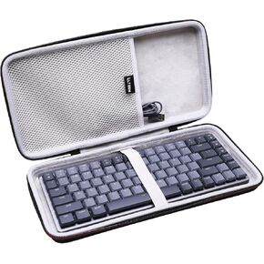 LTGEM Case Compatible with Logitech MX Mechanical Mini Wireless Illuminated Keyboard(Inside: 12.9"x6.1"x0.8"), Case Only