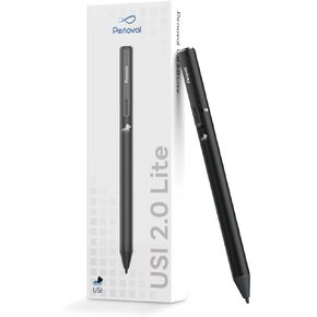 Penoval USI 2.0 Lite Stylus Pen for Some Chromebook Model, 4096 Levels Pressure & Smooth Writing Compatible with Google Pixel Tablet, Amazon Fire Max 11, ASUS Flip CX5/CM3, Lenovo Duet and More