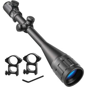 Beileshi 6-24X50 / 4.5-14X50 Optics Hunting Rifle Scope with 20mm Free Mounts
