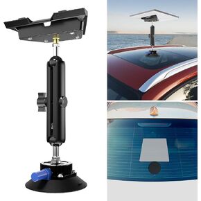 Adjustable Starlink Mini Mount, Lymorexan Starlink Mini Roof Mount with 4.5" Suction Cup, Starlink Mini Suction Cup Mount with Adapter, Starlink Mini Mounting Kit, Starlink Mini Wall Mount