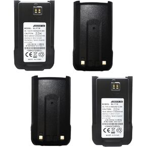 (4 Pack BL1719 Battery 1800mAh Compatible for Hytera HYT TC-508 TC508 TC-518 TC518 TC-580 TC580 TC-446S TC-510 TC510 TC-585 TC585 TC-500S TC-560 TC560 TC-518V TC-518U Battery