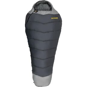 Browning Camping Denali -30° Mummy Sleeping Bag, Charcoal/Gray