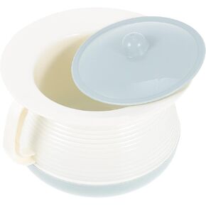 Healifty 1 Set Spittoon Urinal with lid Potty Urine Buckets Chamber Pot for Kids Female Urine Toilets Chamber Pot Urine Bottle Pee Container Men Household Spittoon China Enamel pp Toddler