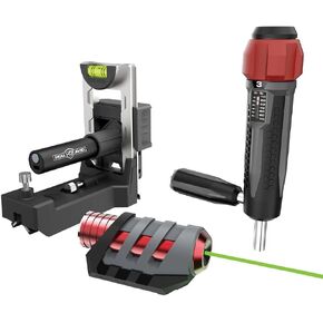 Real Avid Scope Mounting and Bore Sighting Kit | Includes Scope Leveling Kit, 10 to 70 inch-lb Torque Screwdriver & Green Laser Bore Sighter | Complete Tool Kit for Mounting & Boresighting Scopes