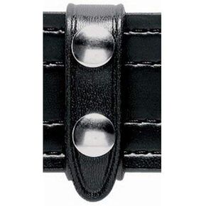 Safariland Duty Gear Chrome Snap Belt Keeper (4PACK) (Basketweave Black)