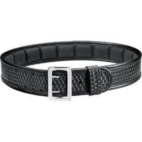 Bianchi 7965 Black Ergotek Sam Browne Belt with Chrome