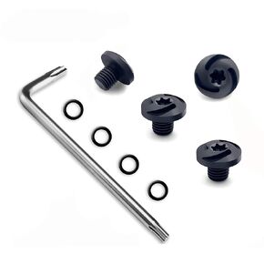 Fancy Screws for Sig Sure P238 P938 Grip, Include O-Rings & T10 Torx Key, Black Screws