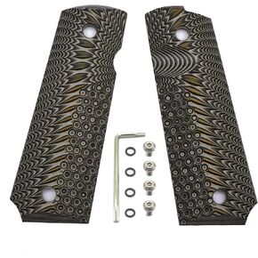 1911 G10 مقابض بالحجم الكامل للحكومة/القائد Ambi Safety Cut