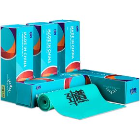 JINPU 2M Slingshot Bands Flat 0.4/0.45/0.5/0.55/0.6/0.65mm Transparent Blue Professional Adults Hunting Replacement Material Heavy Duty Homemade Simple Shot Shooting Quick Rebound