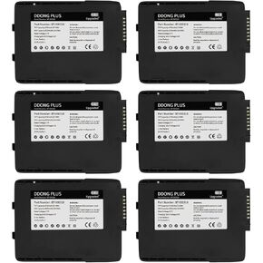 (6PACK) BT-000318 Battery 4750mAh [Upgraded] for Motorola/Symbol/Zebra Bar Code Scanner TC75 TC70 TC55 TC72 TC77 TC70x TC75x TC75EK TC75AH TC75GK TC700H TC700K TC77HL TC75FK TC720L TC75BH Battery