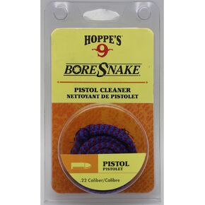 Hoppe's Boresnake .22 Caliber Pistol and Revolver, Clam E/F, Black