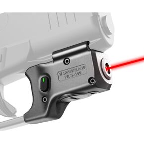 WARRIORLAND Red Laser Sight Tailored Fit Glock G43X MOS/Glock 48 MOS, Ultra Compact Glock 43X MOS Beam Sight, Gun Sight with Ambidextrous On/Off Switch & Power Indicator, WLS-100