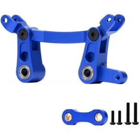 ذراع توجيه من الألومنيوم ووصلة توجيه تعمل على ترقية أجزاء Arrma 1/10 Granite SENTON 3S MEGA Big Rock KRATON Outcast 4S 1/8 Typhon 3S MEGA، استبدال # AR340132 ARAC3020 (أحمر)